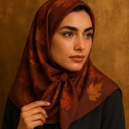روسری پاییزی